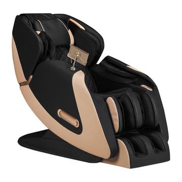Massagestoel 3D Elektrisch Zwart/Beige – Full Body Massage, Ophalen of Verzenden, Nieuw