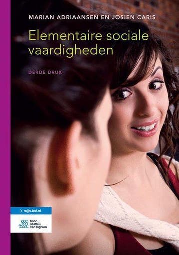 9789031389940 Elementaire sociale vaardigheden, Verzenden, Zo goed als nieuw, Marian Adriaansen