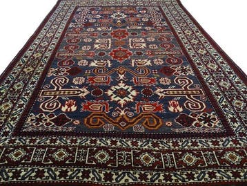 Exclusieve, antieke Afghan - Gereinigd - Vloerkleed - 211 cm, Nieuw