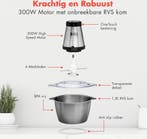 2dekans | KitchenBrothers Hakmolen - Food Chopper -, Ophalen of Verzenden, Zo goed als nieuw