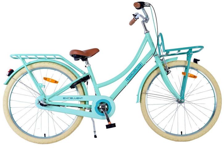 Volare Excellent Kinderfiets - Meisjes - 24 inch - Groen - 3, Fietsen en Brommers, Fietsen | Meisjes, 24 inch, Nieuw, Verzenden