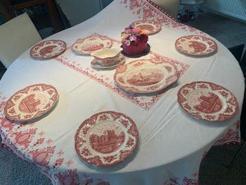 Johnson Bros - Tafelservies (10) - Katoen, Keramiek - Old