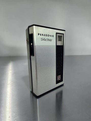 Panasonic - Solid state R-1038 - 1968 -Tested & Working, Audio, Tv en Foto, Radio's, Nieuw