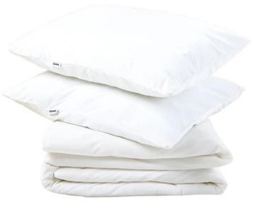 2dekans | Sjumo Silky Smooth Dekbedovertrek – Fresh White –, Ophalen of Verzenden, Zo goed als nieuw