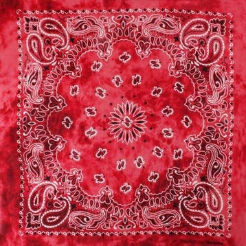 Haarband Bandana Zakdoek 55cm - Tie Dye - Paisley Print -, Nieuw