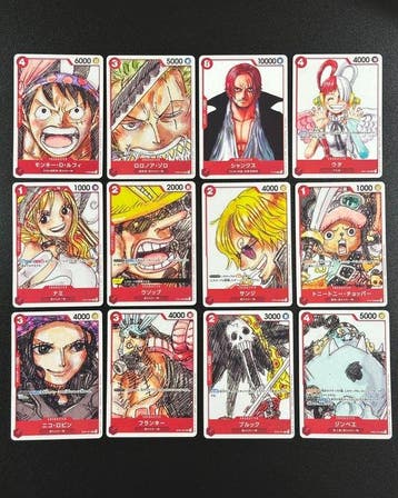 Bandai - 12 Complete set - One Piece, Nieuw