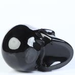 256 g 3e oog Moksha obsidiaan schedel met labradoriet oog