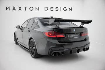 Maxton Carbon Spoiler met beugels BMW 5 / M5 Sedan G30 / F90, Verzenden