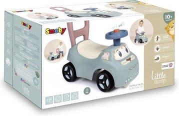 Smoby - Little Smoby auto Ride-On - Loopauto - Opbergruimte, Verzamelen, Verzenden, Nieuw