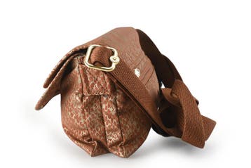 Kipling Schoudertas Bruin, Verzenden, Zo goed als nieuw, Bruin
