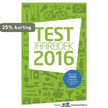 Testjaarboek 2016 - Consumentenbond 9789059513365, Verzenden, Zo goed als nieuw, Consumentenbond