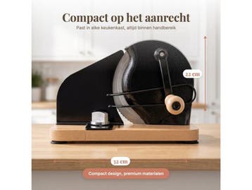 Fornello Snijmachine - Broodsnijmachine - Handmatig - RVS -, Verzenden, Nieuw in verpakking