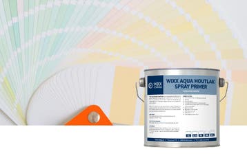 Wixx Aqua Houtlak Spray Primer Mengkleur 20L, Overige kleuren, Verzenden, Nieuw, 15 tot 20 liter