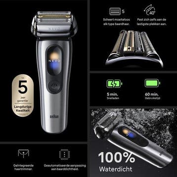Braun NEVO Elektrisch Scheerapparaat - met AeroTouch-technol, Verzenden, Nieuw