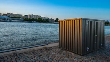 10ft containers | Zelf op te bouwen! | demontabele opslag