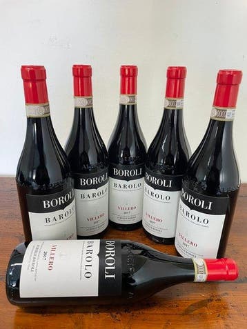 2017 Achille Boroli - Villero Barolo - Barolo DOCG - 6 Fles, Nieuw