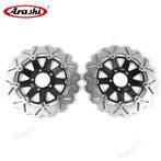 Arashi 1 Paar Ninja Zx6r 1995-2001 Cnc Voorremschijf Rotors, Verzenden, Nieuw