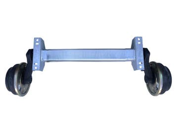 Torsie As, geremd, 1800KG 5 Gaats 1400/1900mm, Verzenden, Nieuw