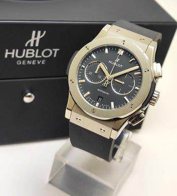 Hublot - Classic Fusion Chronograph Titanium -, Nieuw