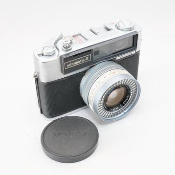 Yashica Minimatic-S (Yashinon 4.5cm f/1.8) Analoge camera, Nieuw