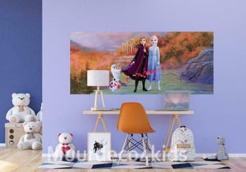 Frozen II poster H, 202 x 90 cm, vliesbehang, Muurdeco4kids, Ophalen of Verzenden, Nieuw, Wanddecoratie