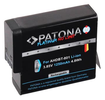Accu voor de GoPro Hero 5 - Batterij type: AHDBT-801 - 1..., Nieuw