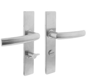 Intersteel deurklink Blok op verdekt schild recht WC63/8 mm, Doe-het-zelf en Verbouw, Deuren en Horren, Verzenden, Nieuw