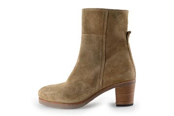 Shabbies Amsterdam Enkellaarzen in maat 40 Beige, Shabbies Amsterdam, Verzenden, Beige, Lage of Enkellaarzen