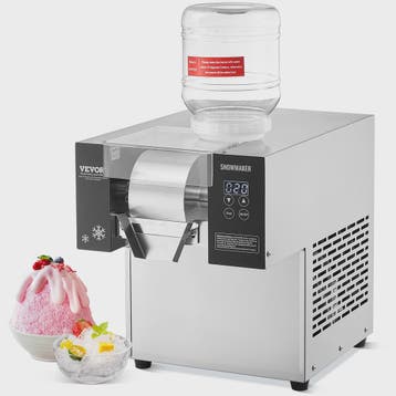 Professionele Sneeuwvlok IJsmachine - Roestvrij Staal, Snell, Verzenden, Nieuw