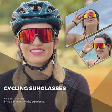 SCVCN Sport Zonnebril - UV400 Bescherming voor Fietsen & Out, Verzenden, Nieuw
