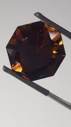 1 pcs Oranje Topaas - 20,78 ct - Antwerp Laboratory for, Sieraden, Tassen en Uiterlijk, Edelstenen, Nieuw