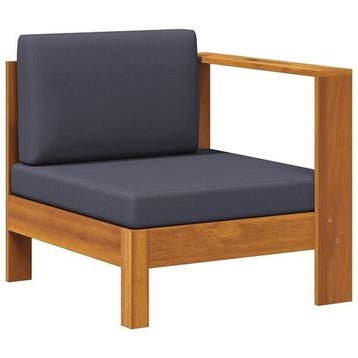 Loungestoel acaciahout | retourdeal 45% korting, Ophalen of Verzenden, Nieuw, Hout