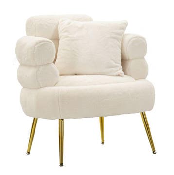 FAUTEUIL SOFFY PLUS MET KUSSEN CM 78X68X85, Ophalen of Verzenden, Nieuw