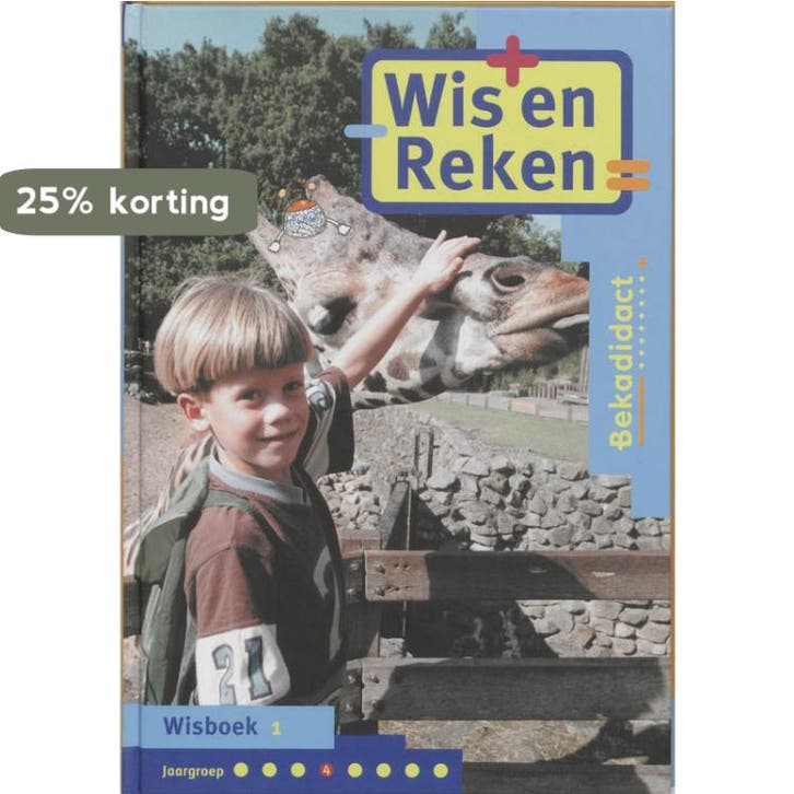 Wis en reken Wisboek 1 Groep 4 9789026222559, Boeken, Schoolboeken, Gelezen, Verzenden