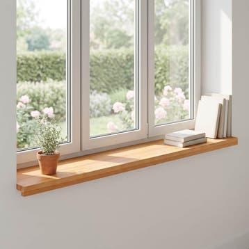 vidaXL Raamkozijnen 2 st Licht Bruin 120 x 15 x 2 cm, Verzenden, Nieuw