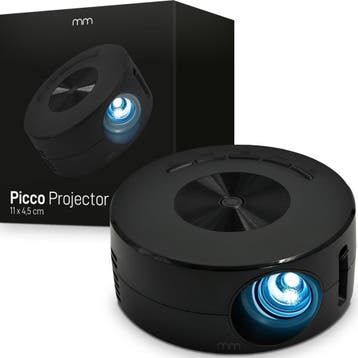 LED Projector Draagbaar | USB Powerbank | Tweedekansje, Mikamax, LED, Ophalen of Verzenden, Zo goed als nieuw