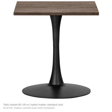 WOOOD Tablo vierkante tafel, 80 x 80 cm, Ophalen of Verzenden, Nieuw