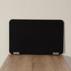 Officenow scheidingswand, zwart, 80 x 51 cm, Ophalen of Verzenden, Nieuw in verpakking