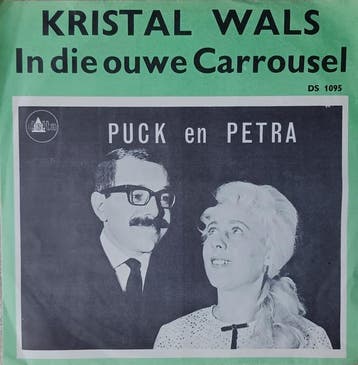 vinyl single 7 inch - Puck En Petra - Kristal Wals, Verzenden, Zo goed als nieuw, 7 inch, Nederlandstalig