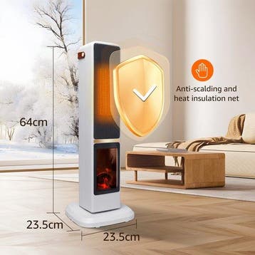 Elektrische Kachel - Keramische Ventilatorkachel - Heater -, Verzenden, Zo goed als nieuw
