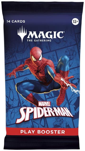 Magic The Gathering Spiderman Play Booster, Ophalen of Verzenden, Nieuw