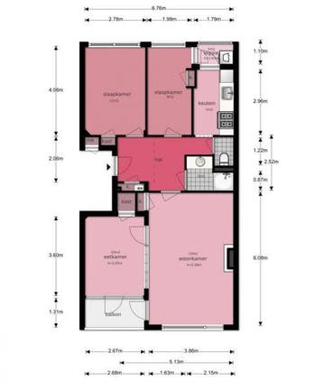 Te Huur 4 Kamer Appartement Amundsenstraat In Amersfoort, Direct bij eigenaar, Amersfoort, Utrecht, Appartement