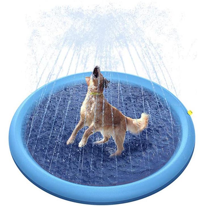 Watersproeier 150cm- Speelmat - Sproeimat voor honden, Dieren en Toebehoren, Honden-accessoires, Nieuw, Ophalen of Verzenden