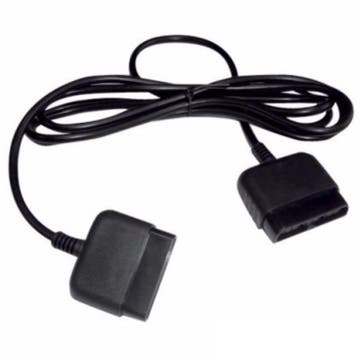 Verlengkabel PS2 Zwart/Grijs (PS2 Accessoires), Spelcomputers en Games, Ophalen of Verzenden, Zo goed als nieuw