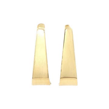 Gouden oorsieraden 18 karaat, Sieraden, Tassen en Uiterlijk, Oorbellen, Verzenden, Zo goed als nieuw, Goud