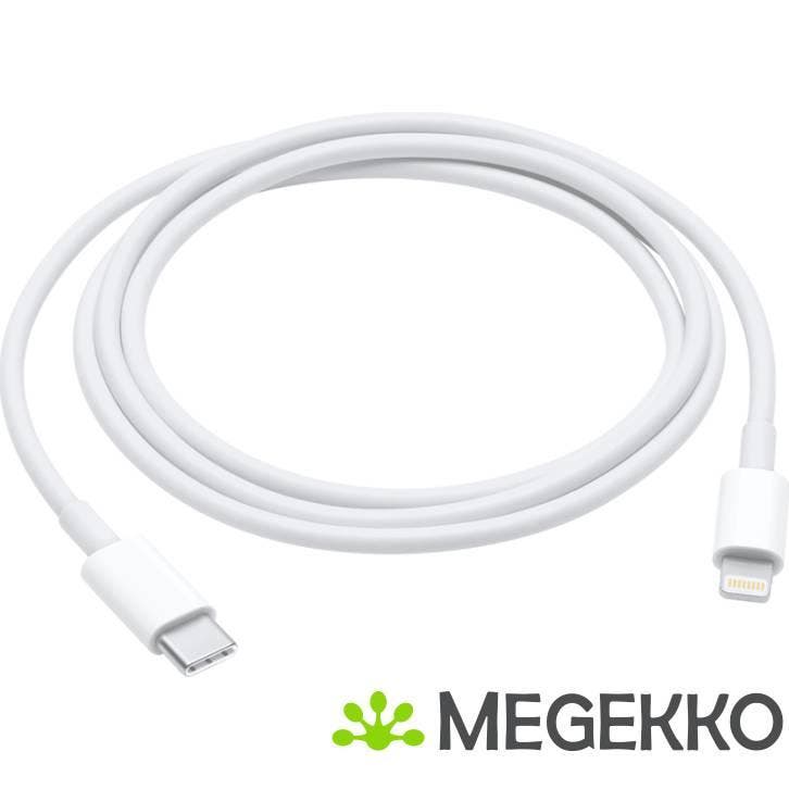 Apple USB-C naar lightning-kabel 1m wit, Computers en Software, Pc- en Netwerkkabels, Nieuw, Verzenden