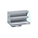 Warmhoud vitrine gebogen wandmodel | Wit | 30 tot 120ºC, Verzenden, Nieuw in verpakking