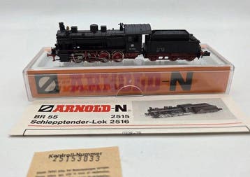 Arnold N - 2515 - Model treinwagon (1) - Stoomlocomotief BR, Nieuw