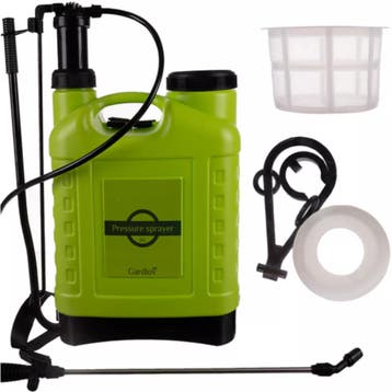 Gardlov rugdrukspuit 16L – handmatige tuinspuit met lange., Tuin en Terras, Hand-tuingereedschap, Ophalen of Verzenden, Nieuw