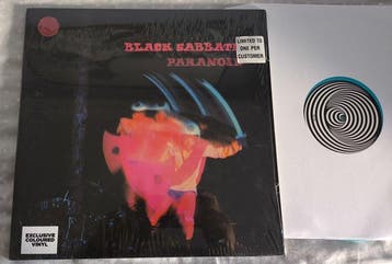 Black Sabbath - Paranoid - LP - Gekleurd vinyl, Vertigo, Nieuw in verpakking